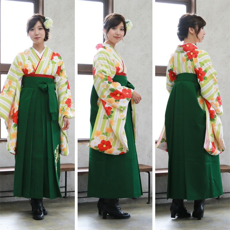 販売 袴 セット 卒業式 女性 ブーツ付き16点フルセット 購入 卒業式袴セット 2尺袖着物&袴 黄緑クリーム水色の縞と赤椿と梅菊 ブーツ レトロ モダン 大学 販売 安い zu 販売 袴 セット 卒業式 女性 ブーツ付き16点フルセット 購入 卒業式袴セット 2尺袖着物&袴 黄緑クリーム水色の縞と赤椿と梅菊 ブーツ レトロ モダン 大学 販売 安い zu