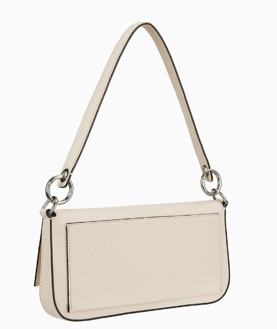 【 】CKJ Minimalist Monogram Flap Shoulder Bag2色 CK JEANS] Minimal Monogram Flap Chain Shoulder Bag ☆人気
