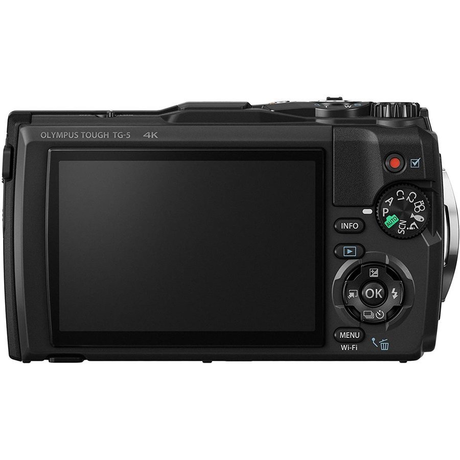 Tough TG-5 ブラック Wi-Fi搭載 アウトドア防水 マクロ コンデジ カメラ 中古