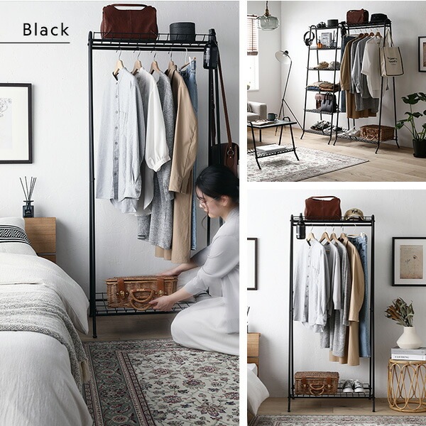 ハンガーラック ホワイト 約幅68.5x奥行48x高さ156cm パイプ レトロ調 コートハンガー 衣類収納 インテリア家具 組立品 ハンガーラック ホワイト 約幅68.5x奥行48x高さ156cm パイプ レトロ調 コートハンガー 衣類収納 インテリア家具 組立品