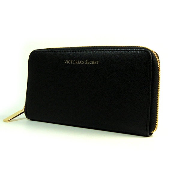 Victoria's Secret★ 長財布・黒 ドット ゴールドスタッド Amazon | Victoria's Secret(ヴィクトリアシークレット