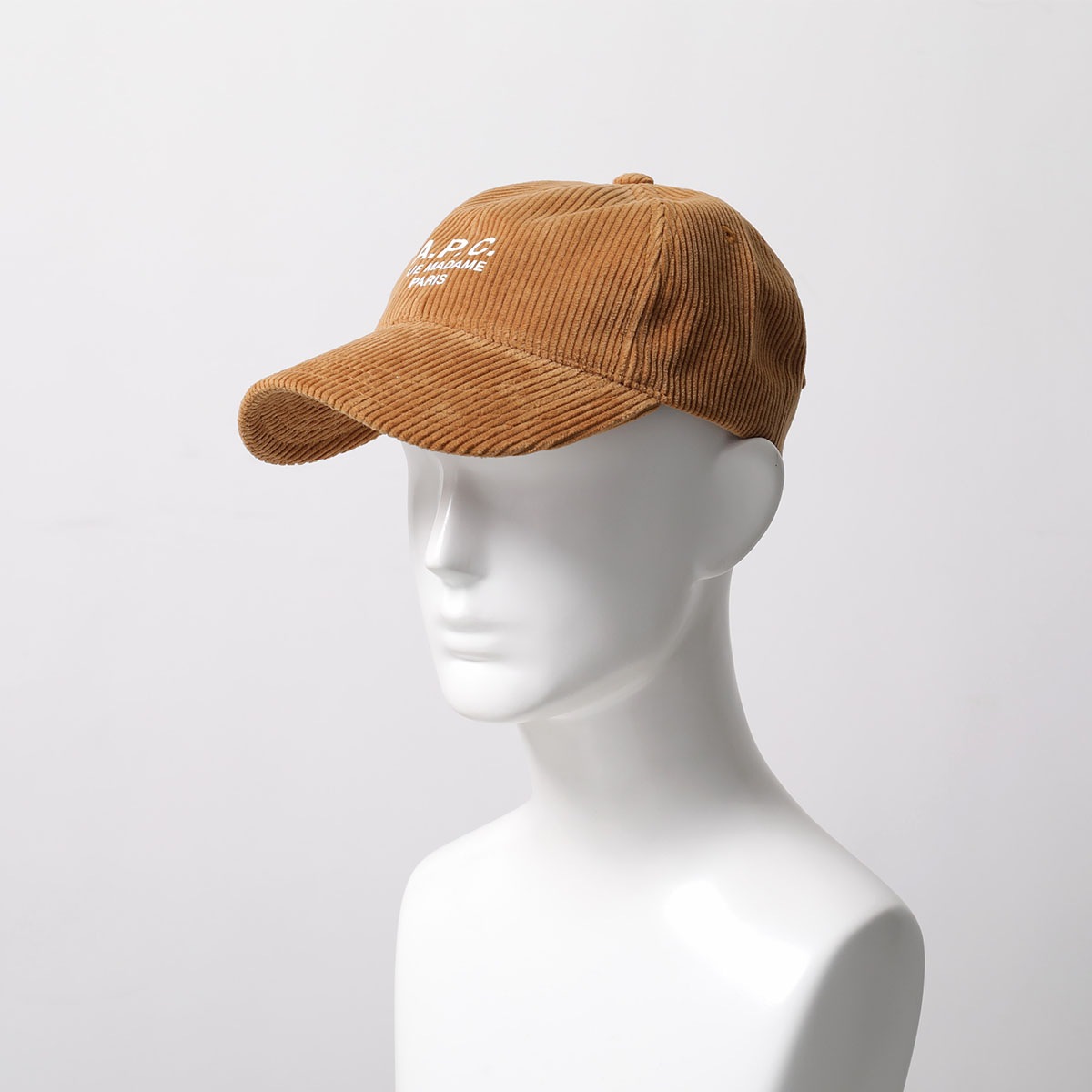 APC A.P.C. アーペーセー キャップ Charie COHBB M24163 メンズ コーデュロイ ロゴ キャスケット 帽子 CAF APC A.P.C. アーペーセー キャップ Charie COHBB M24163 メンズ コーデュロイ ロゴ キャスケット 帽子 CAF