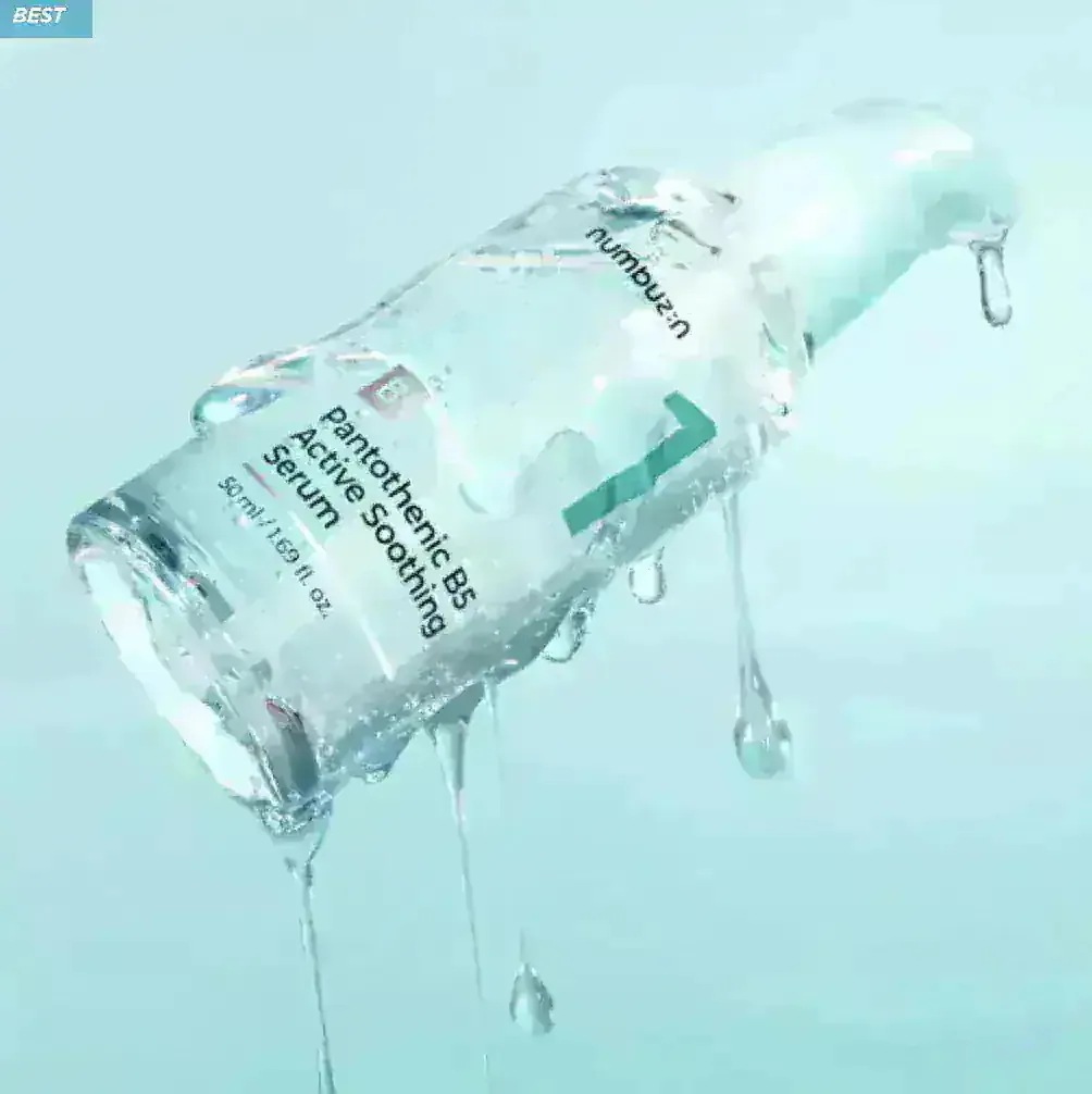 [ 1番 5種セット] 1番 パントテン酸トラブルケア 5種セット パッド 70枚 + トナー 300ml + セラム 50ml + クリーム 80ml + ヒアルロニックパントテン酸 マスク, 5枚