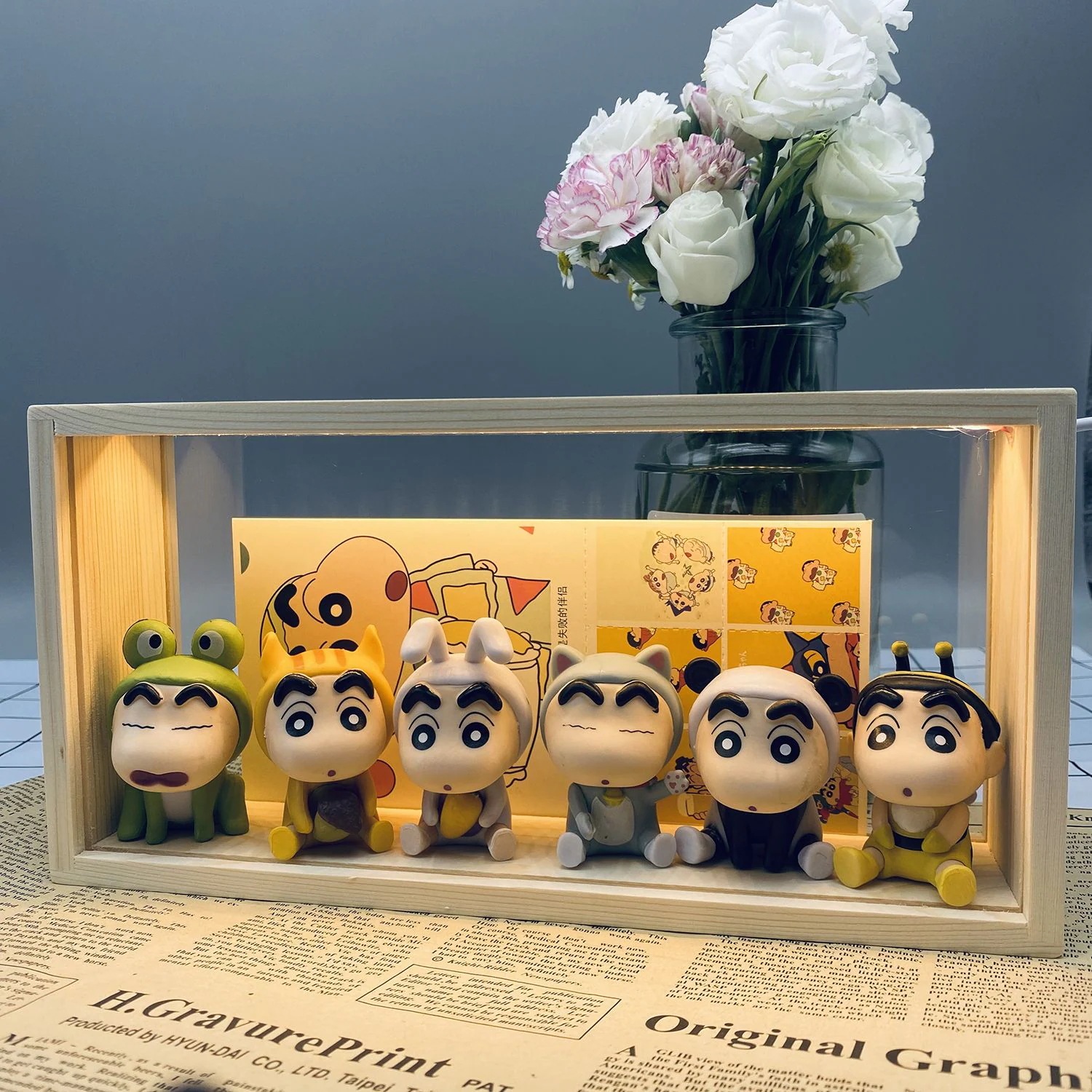 [限時優惠/最新デザイン]クレヨンしんちゃんの夜灯は男女の友達の祝日の誕生日プレゼントをプレゼントします