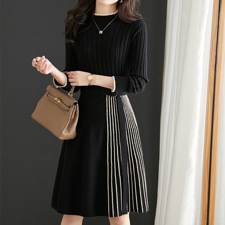 ワンピース ミディアム丈ワンピース ニットワンピース ミディアム丈 長袖 ラウンドネック ウエストベルト 切り替えデザイン プリーツ かわいい 大人可愛い きれいめ シンプル 上品 おしゃれ ワンピース ミディアム丈ワンピース ニットワンピース ミディアム丈 長袖 ラウンドネック ウエストベルト 切り替えデザイン プリーツ かわいい 大人可愛い きれいめ シンプル 上品 おしゃれ