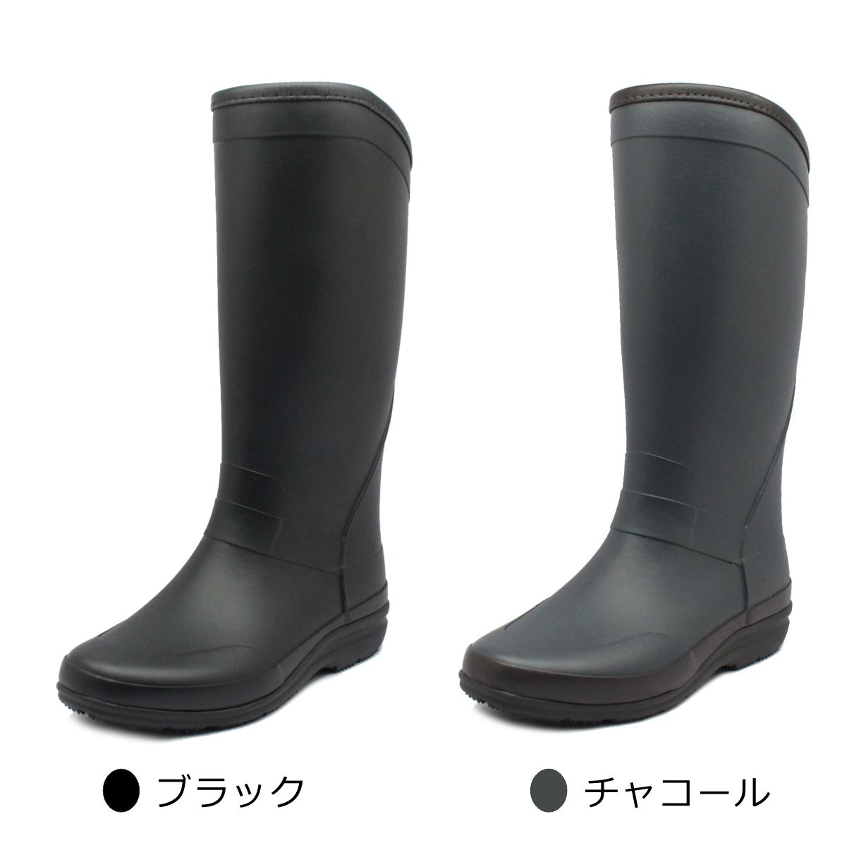 モントレ MONTRRE レディース アキレス レインブーツ 防寒 長靴 FBW 1660 FB 166 ロング丈 チャコール ブラック モントレ MONTRRE レディース アキレス レインブーツ 防寒 長靴 FBW 1660 FB 166 ロング丈 チャコール ブラック