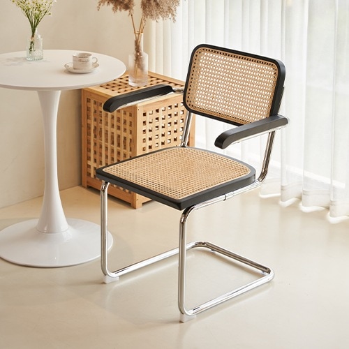 ダイニングチェア ラタンチェア 椅子 いす イス チェアー 合成革 食卓用椅子 カフェチェア 籐編み 韓国インテリア 店舗用 おしゃれ 北欧 オレンジ ブラック ナチュラル 在宅ワーク 業務用 1脚