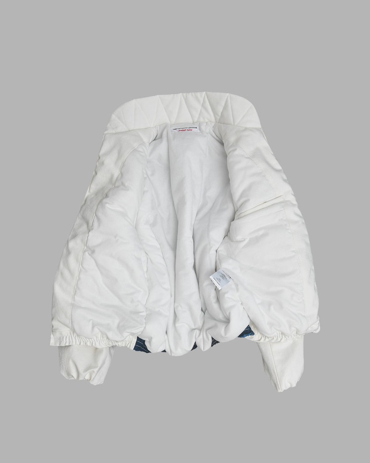【THE MUSEUM VISITOR】 ARTWORK JACKET : WHITE 【THE MUSEUM VISITOR】 ARTWORK JACKET : WHITE