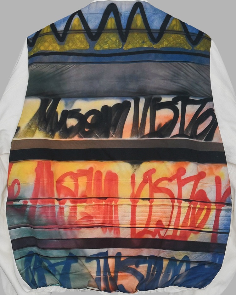 【THE MUSEUM VISITOR】 ARTWORK JACKET : WHITE 【THE MUSEUM VISITOR】 ARTWORK JACKET : WHITE