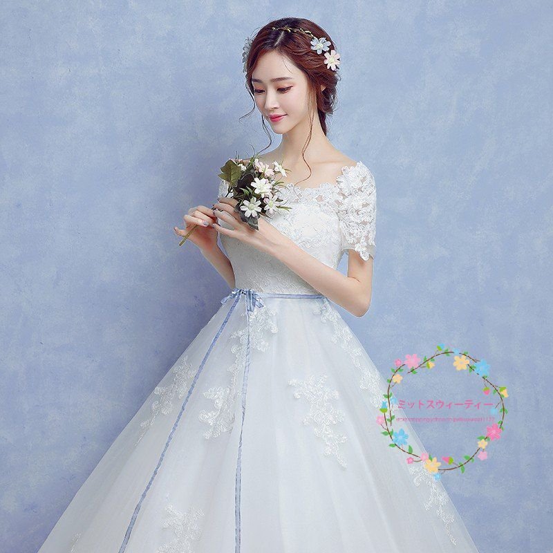 ウェディングドレス マタニティ エンパイア 半袖 安い 白 花嫁 結婚式 ドレス 二次会 ロングドレ ウェディングドレス マタニティ エンパイア 半袖 安い 白 花嫁 結婚式 ドレス 二次会 ロングドレ