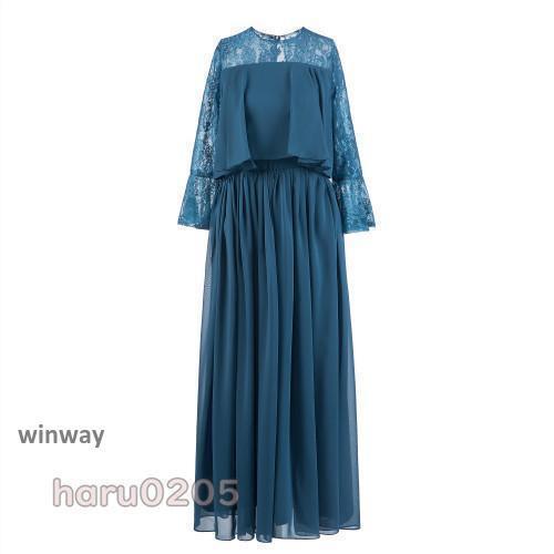 【激安販売】ワンピース 結婚式 パーティードレス ドレス レディース フォーマル 大きいサイズ お呼ばれ ミセス 服装 女性 袖あり 披露宴 二次会 成人式 30代 40代 50代