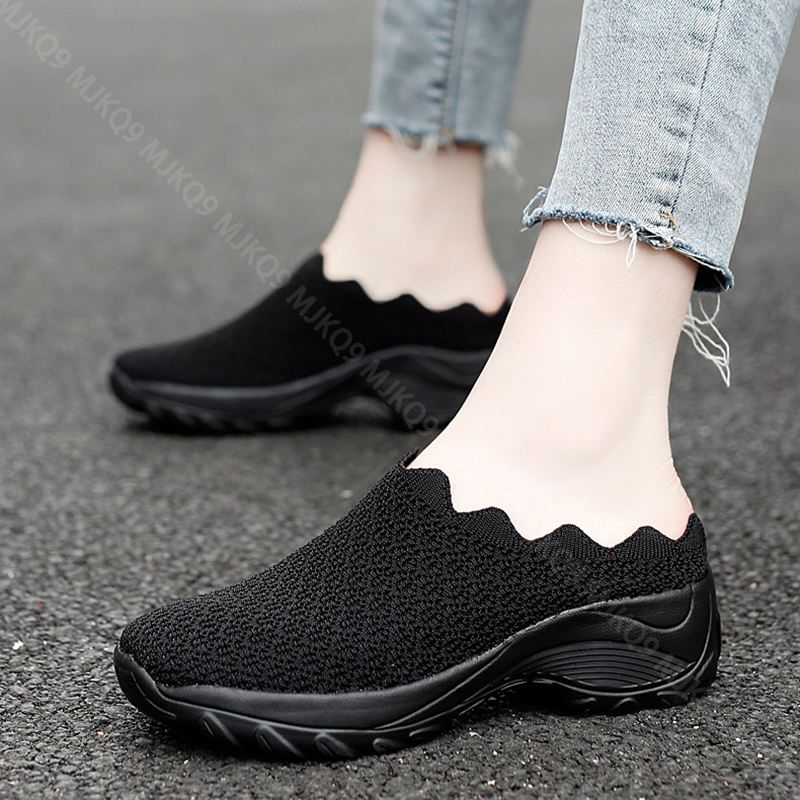 クーポン かかとなしスニーカー レディース スリッポン 歩きやすい メッシュ ぺたんこ 通気 軽量 サンダル ミュール スニーカー カジュアルシューズ 日常着用 厚底スニーカー デッキシューズ スリッ クーポン かかとなしスニーカー レディース スリッポン 歩きやすい メッシュ ぺたんこ 通気 軽量 サンダル ミュール スニーカー カジュアルシューズ 日常着用 厚底スニーカー デッキシューズ スリッ