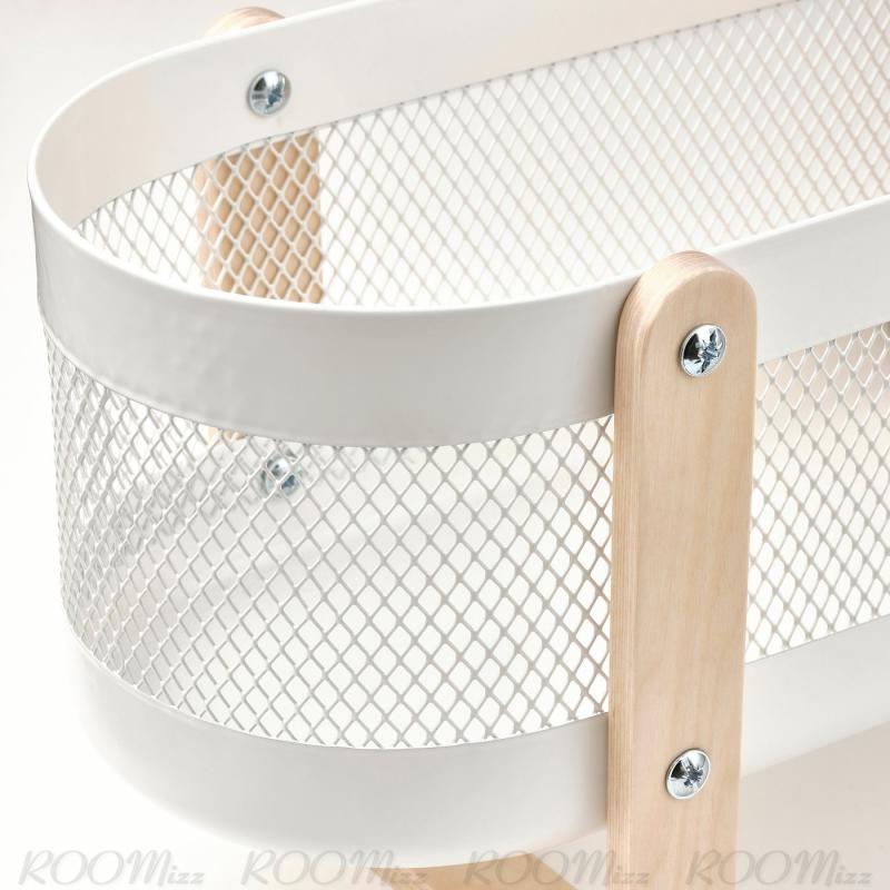 RISATORP リーサトルプ デスクオーガナイザー - ホワイト 50x16x17 cm