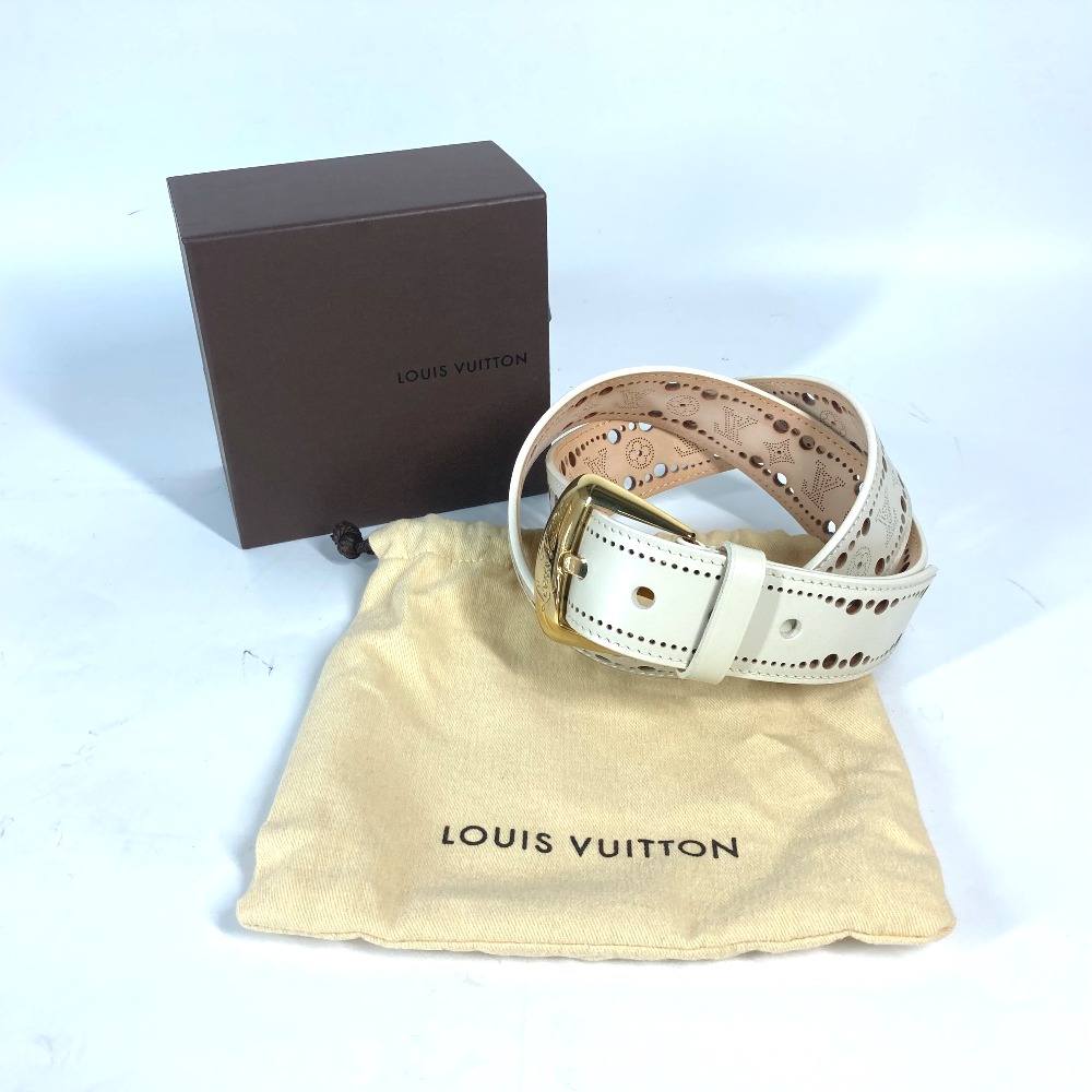 LOUIS VUITTON サンチュール フェニックス ベルト パンチング ルイ