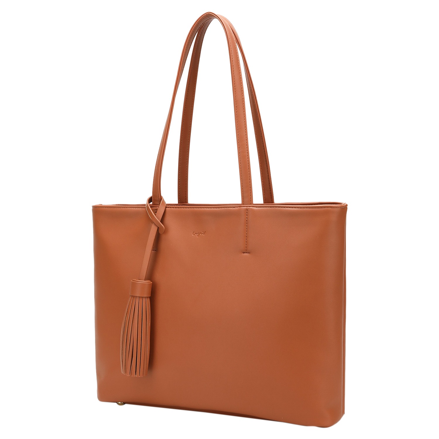 トートバッグ レディース 大きめ ファスナー付き BIG TASSEL UNG-52510B