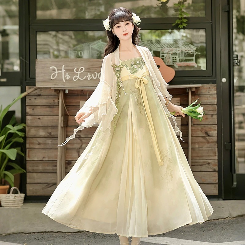 正規品デザインブドウ氷cosエレメント新韓国上着ワンピース夏女 正規品デザインブドウ氷cosエレメント新韓国上着ワンピース夏女