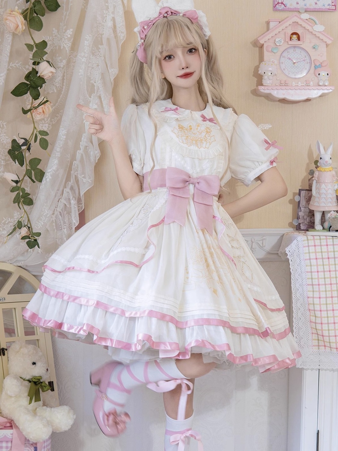 ロリータドレス ロリータサマードレス