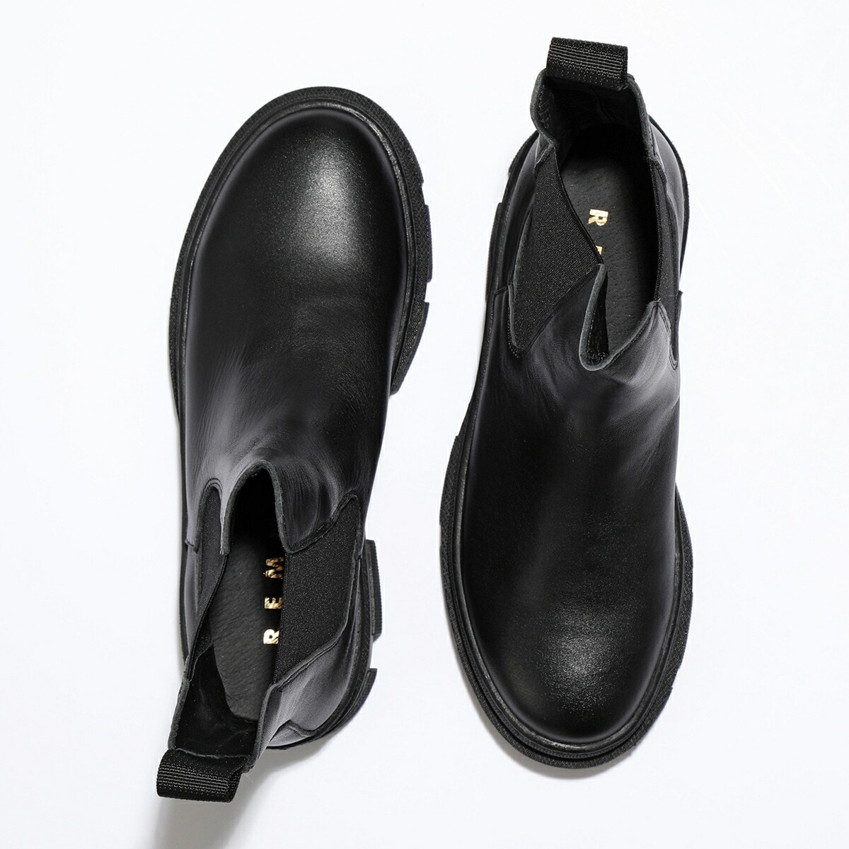 REMME レメ ブーツ ZH-05177 レディース レザー チェルシーブーツ サイドゴアブーツ ショートブーツ ラバーソール 靴 NEGRO REMME レメ ブーツ ZH-05177 レディース レザー チェルシーブーツ サイドゴアブーツ ショートブーツ ラバーソール 靴 NEGRO