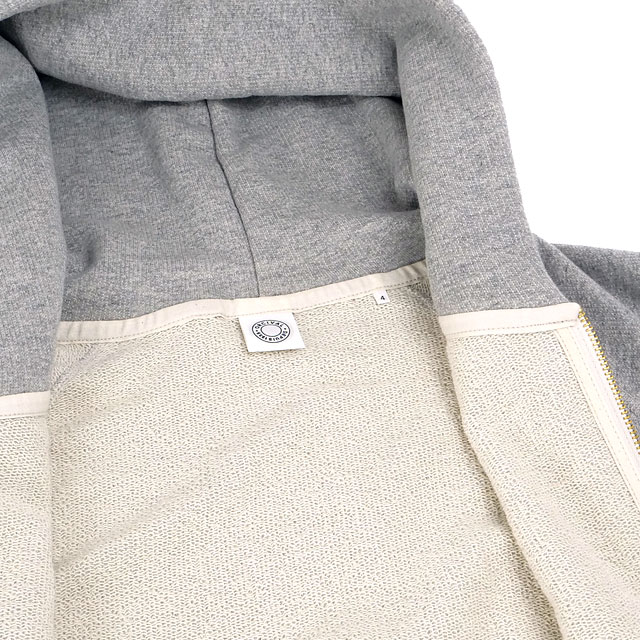 ジップフーディー [OR-C0427] ZIP HOODIE メンズ トップス スウェット ジップアップパーカー HEATHER-GREY 正規取扱店