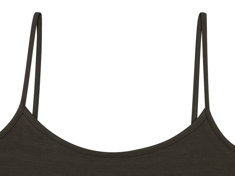 【COYSEIO】 038 SOFT SLEEVELESS : BROWN