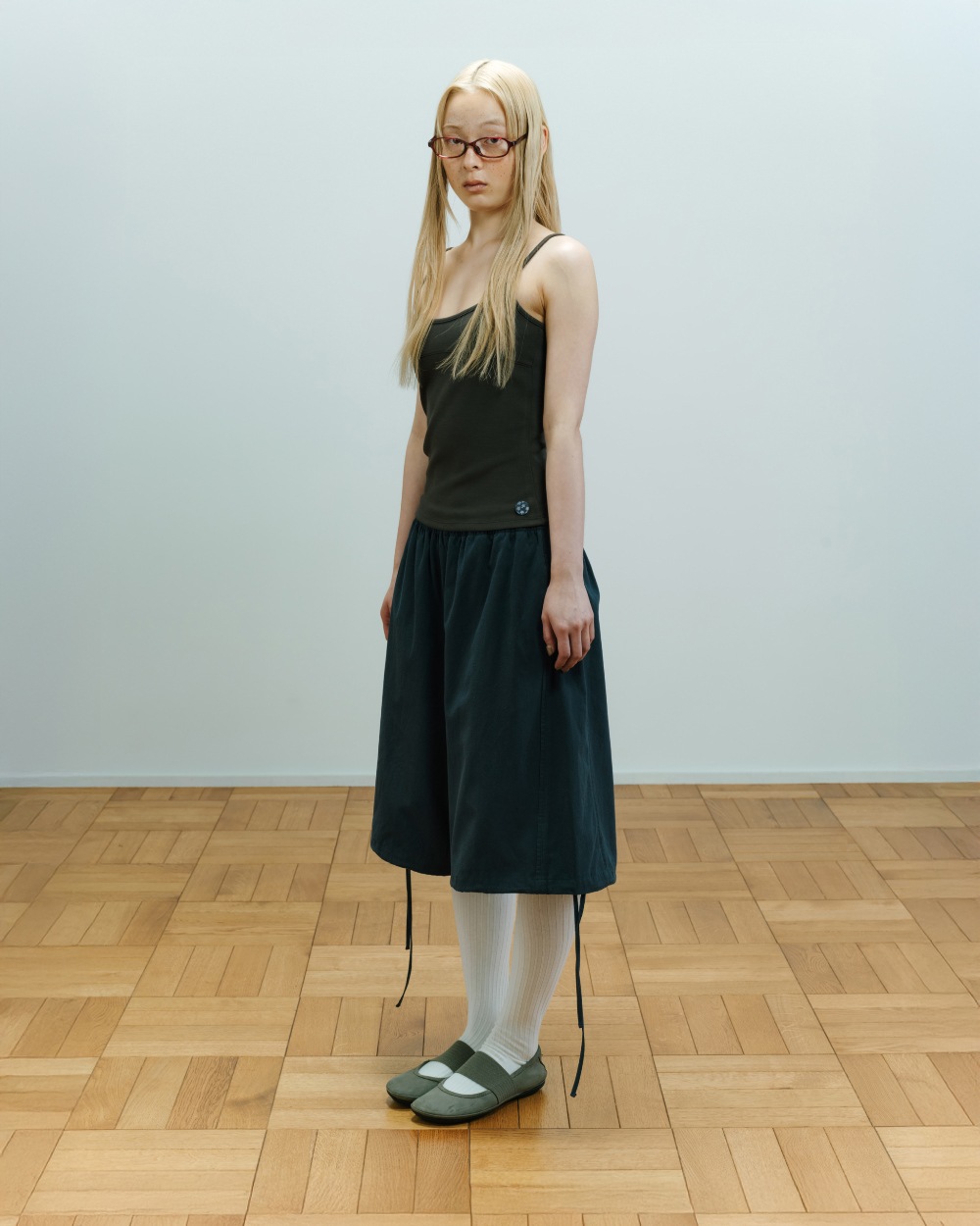 【COYSEIO】 038 SOFT SLEEVELESS : BROWN