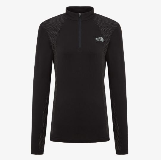 WS SEAMFREE L/S ZIP TEE [NT7LQ81]