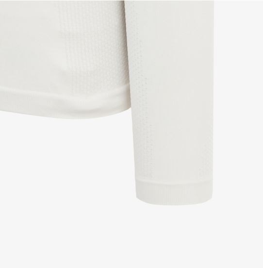 WS SEAMFREE L/S ZIP TEE [NT7LQ81]