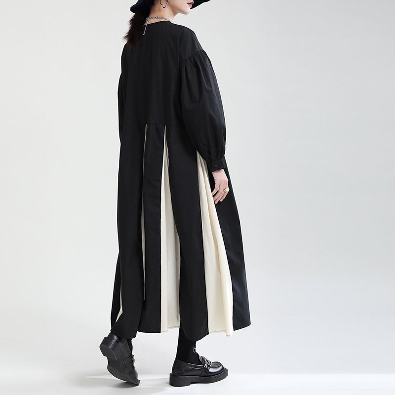 2024人気新作シャツワンピースロングトップス韓国ファッション春服レディース長袖