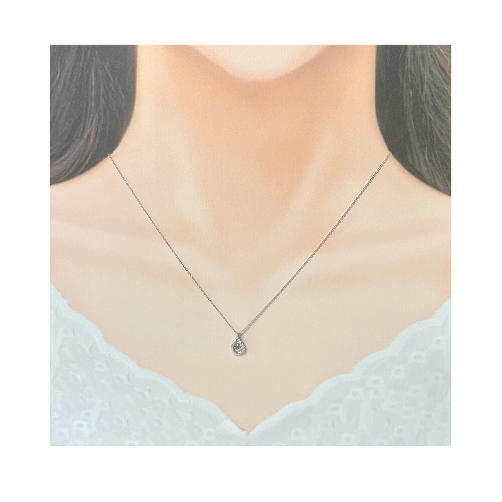 9月 ネックレス しずく シルバー 151824221009 9月 ネックレス しずく シルバー 151824221009