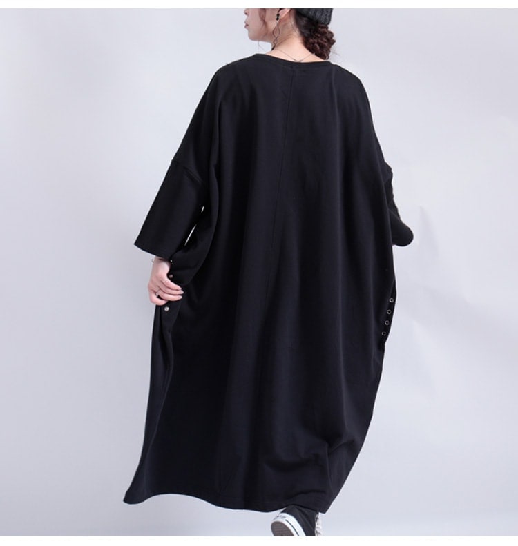 大きいサイズ レディース ワンピース オーバーサイズワンピース ワンピ ロングワンピース ボタン 長袖 ドルマン ロング マキシ クルーネック ルーム オーバーサイズ ドロップショルダー スウェット 大きいサイズ レディース ワンピース オーバーサイズワンピース ワンピ ロングワンピース ボタン 長袖 ドルマン ロング マキシ クルーネック ルーム オーバーサイズ ドロップショルダー スウェット