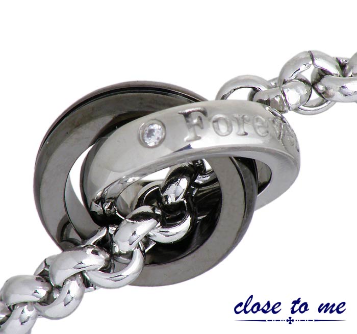 クロストゥーミー close to me ステンレス ブレスレット CZ 金属アレルギー対応 クロストゥーミー close to me ステンレス ブレスレット CZ 金属アレルギー対応