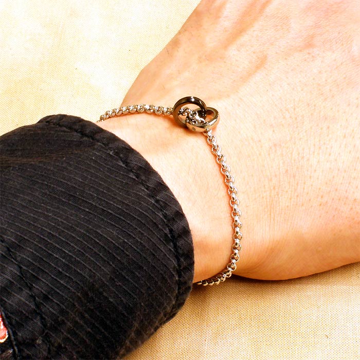 クロストゥーミー close to me ステンレス ブレスレット CZ 金属アレルギー対応 クロストゥーミー close to me ステンレス ブレスレット CZ 金属アレルギー対応