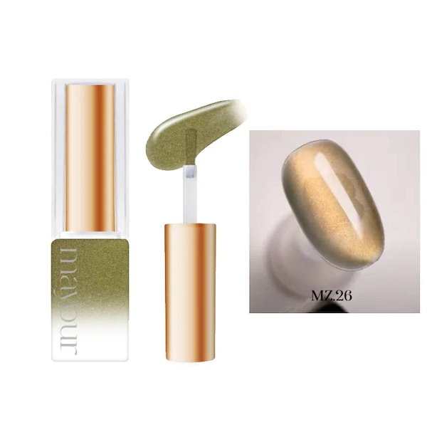 韓国マグネットジェル mayour 韓国ネイル Golden 10色set Mayour Golden Collection - 10 Magnetic Color Set – Zillabeau