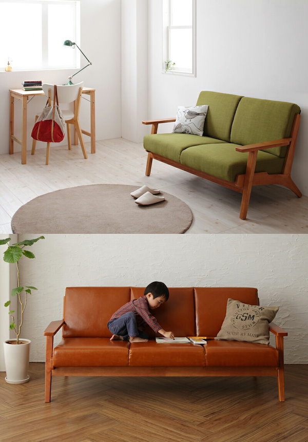 ルレオ 2人掛けソファ おしゃれソファ 北欧 ルレオ 2人掛けソファ