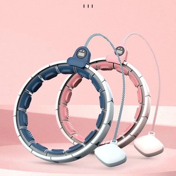 2025新品フラフープ スマートフラフープ 落ちないフラフープ 磁石 ウ 痩身機器 家庭用 ダイエット用 脂肪燃焼