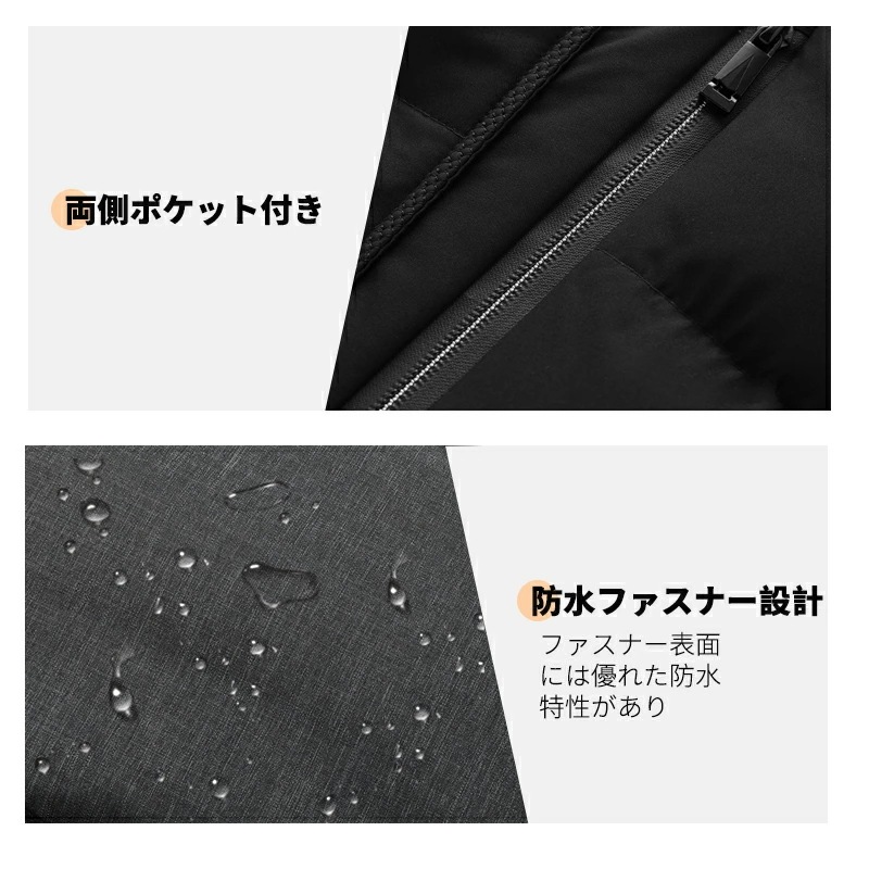 【急速出荷】【~】電熱ベスト 防寒着 速暖 日本製ヒーター 軽量 USB給電 洗える 三段階調温 軽量 冷え性 メンズ レーディス バッテリー付き 25000mAh 13エリア発熱 新生活 電熱ウェ