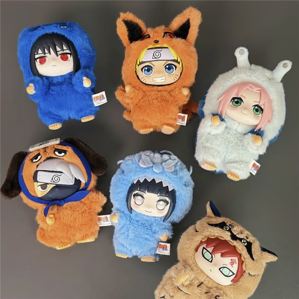 ナルト疾風伝　NARUTO　中国限定　ぬいぐるみ　人形　フィギュア　TOPTOY Qoo10] TOPTOY 「正規品」中身判明あり 全6種+1種 N