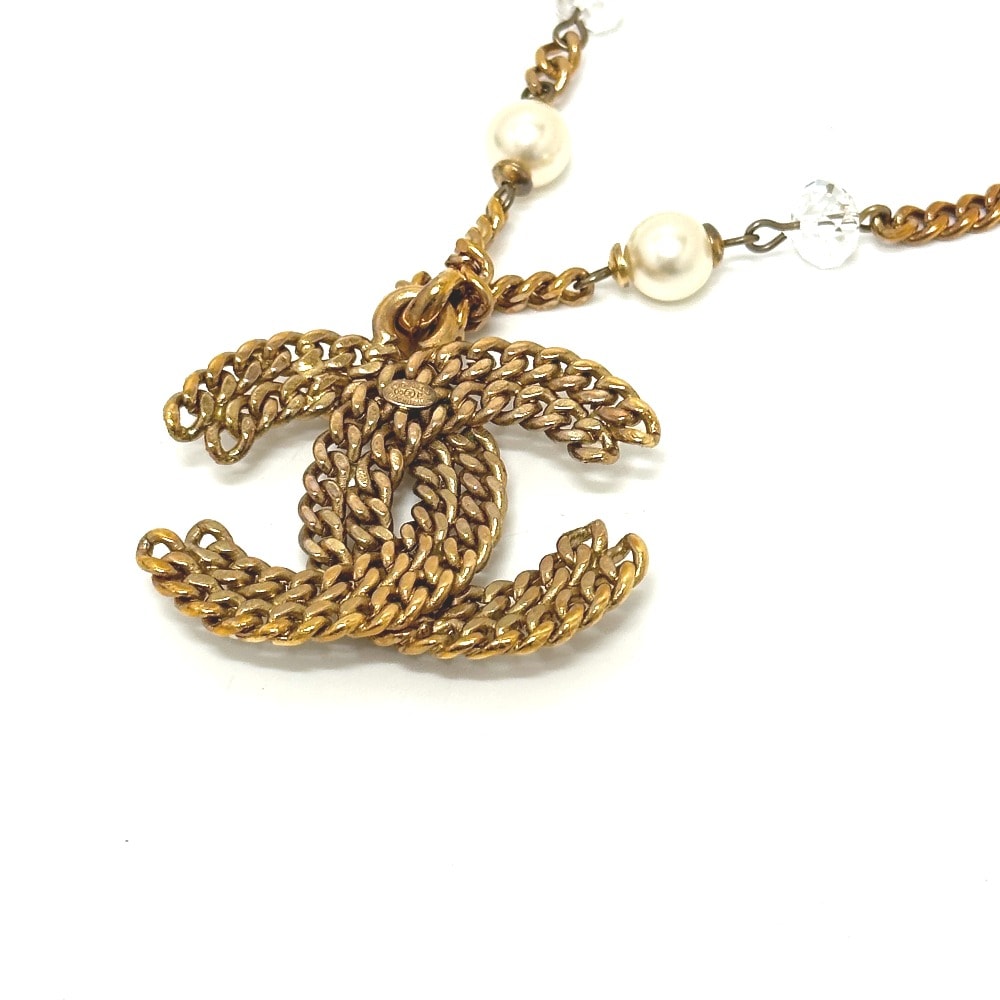 ネックレス 05P ココマーク フェイクパール チェーン メタル ゴールド ネックレス 05P ココマーク フェイクパール チェーン メタル ゴールド