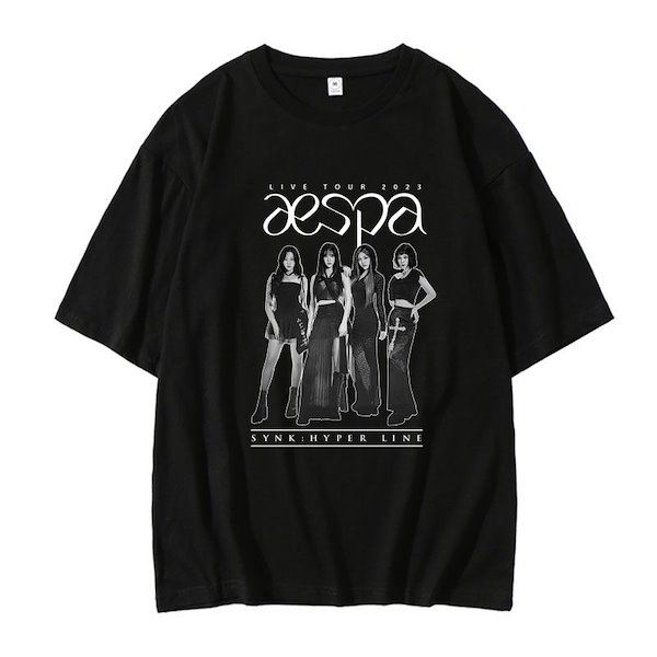 驚きの値段で aespa aespa ライブ ツアーグッズ tシャツ タレントグッズ