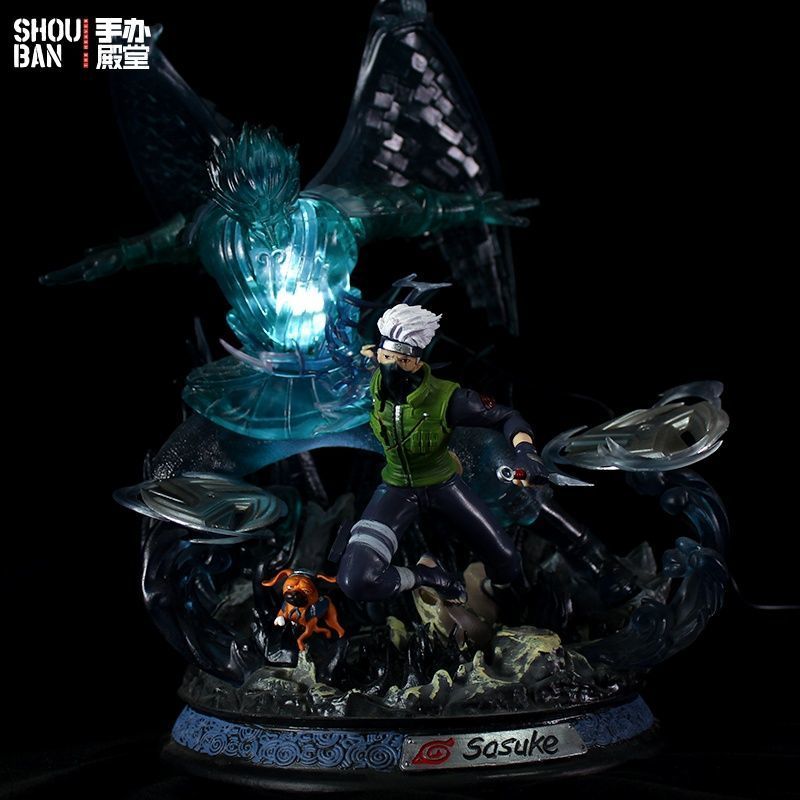 Naruto-ナルト-e二次元フィギュアカカシ須佐能gk彫像手里剣アニメ超大型振り子