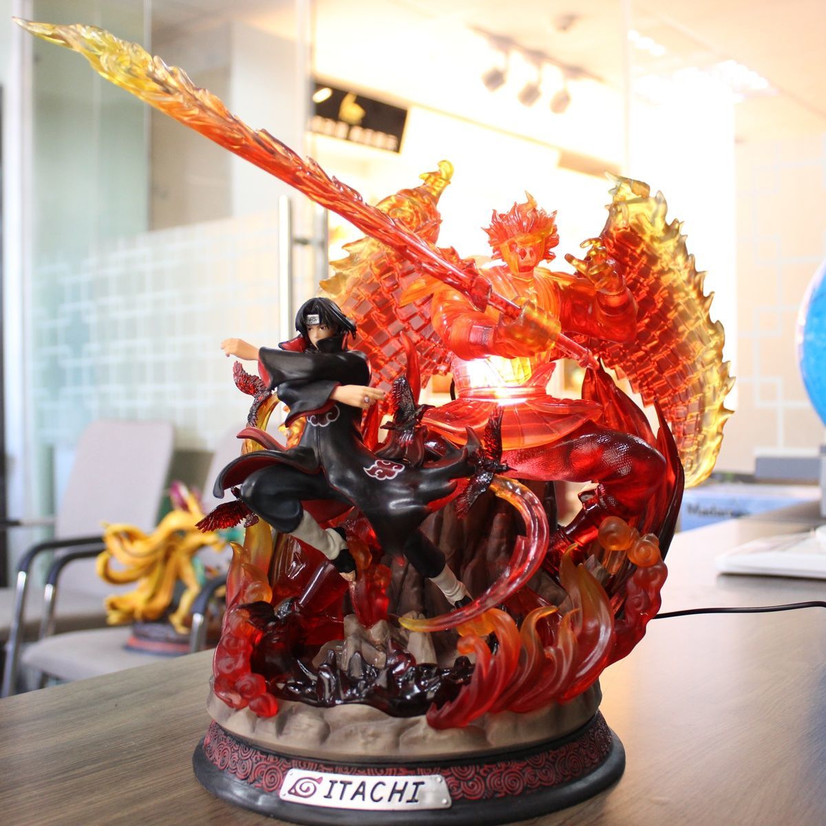 Naruto-ナルト-e二次元フィギュアカカシ須佐能gk彫像手里剣アニメ超大型振り子