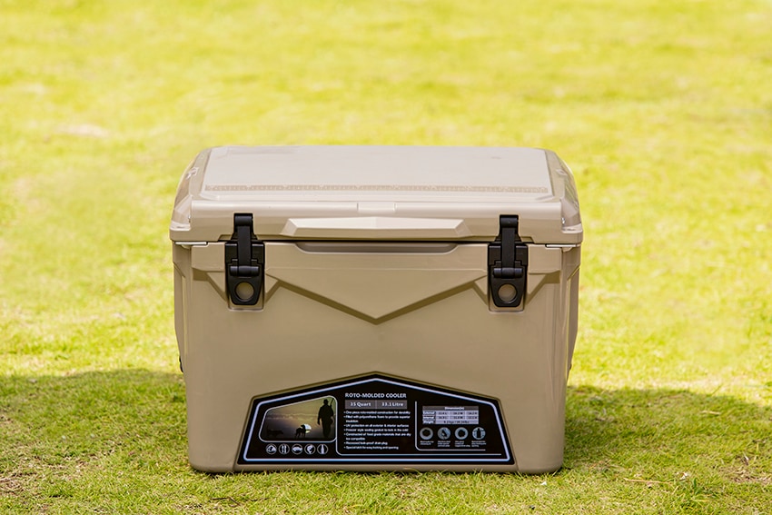 ハードクーラーボックス 35QT (33.1L) アイスランドクーラー サンド