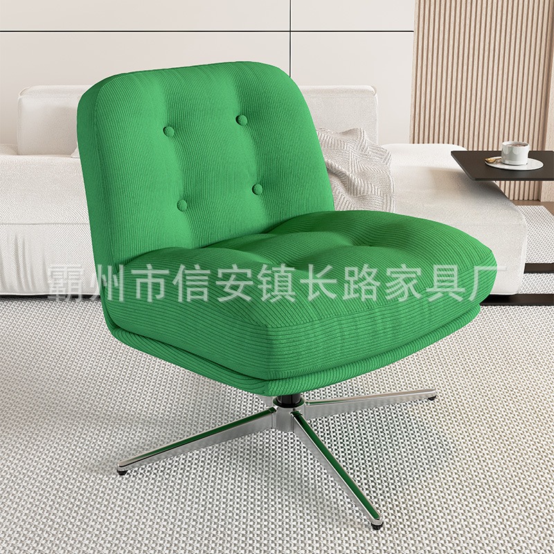 Ins回転怠zyなソファデューイリンガーレジャーチェアリビングルームバルコニーレジャーソファチェアデザイナーシングルチェア