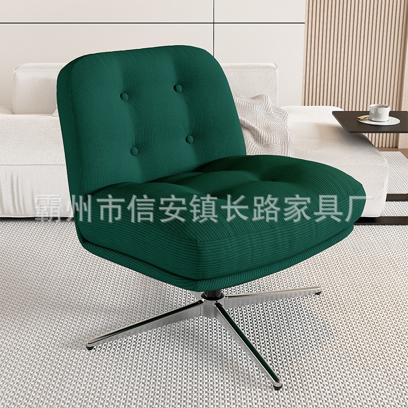 Ins回転怠zyなソファデューイリンガーレジャーチェアリビングルームバルコニーレジャーソファチェアデザイナーシングルチェア