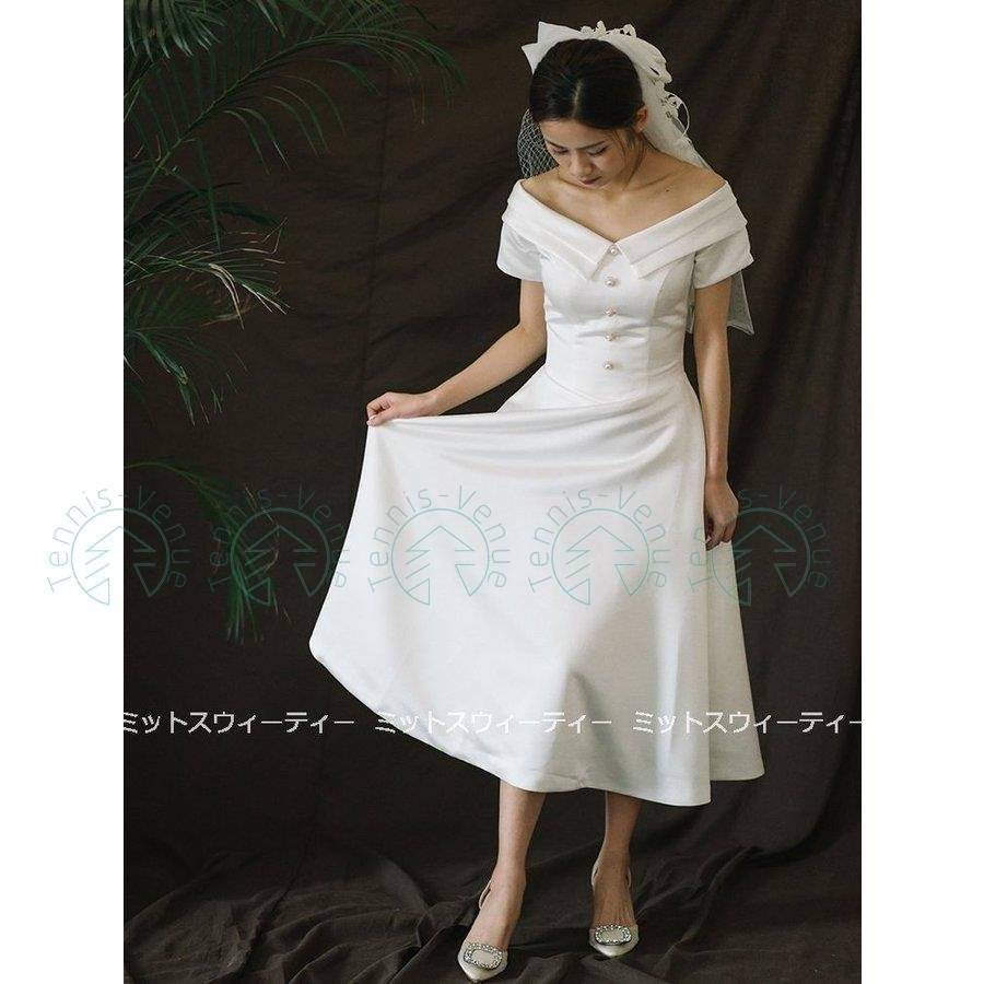 ウェディングドレス aラインドレス ウエディングドレス 二次会 花嫁 パーティードレス 披露宴 ブラ ウェディングドレス aラインドレス ウエディングドレス 二次会 花嫁 パーティードレス 披露宴 ブラ