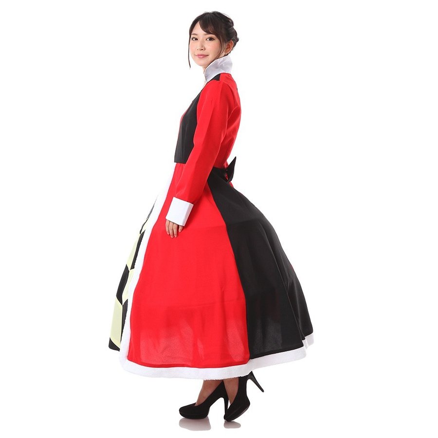 ハートの女王 コスプレ ドレス 衣装 仮装 アリス 女王 コスチューム コス