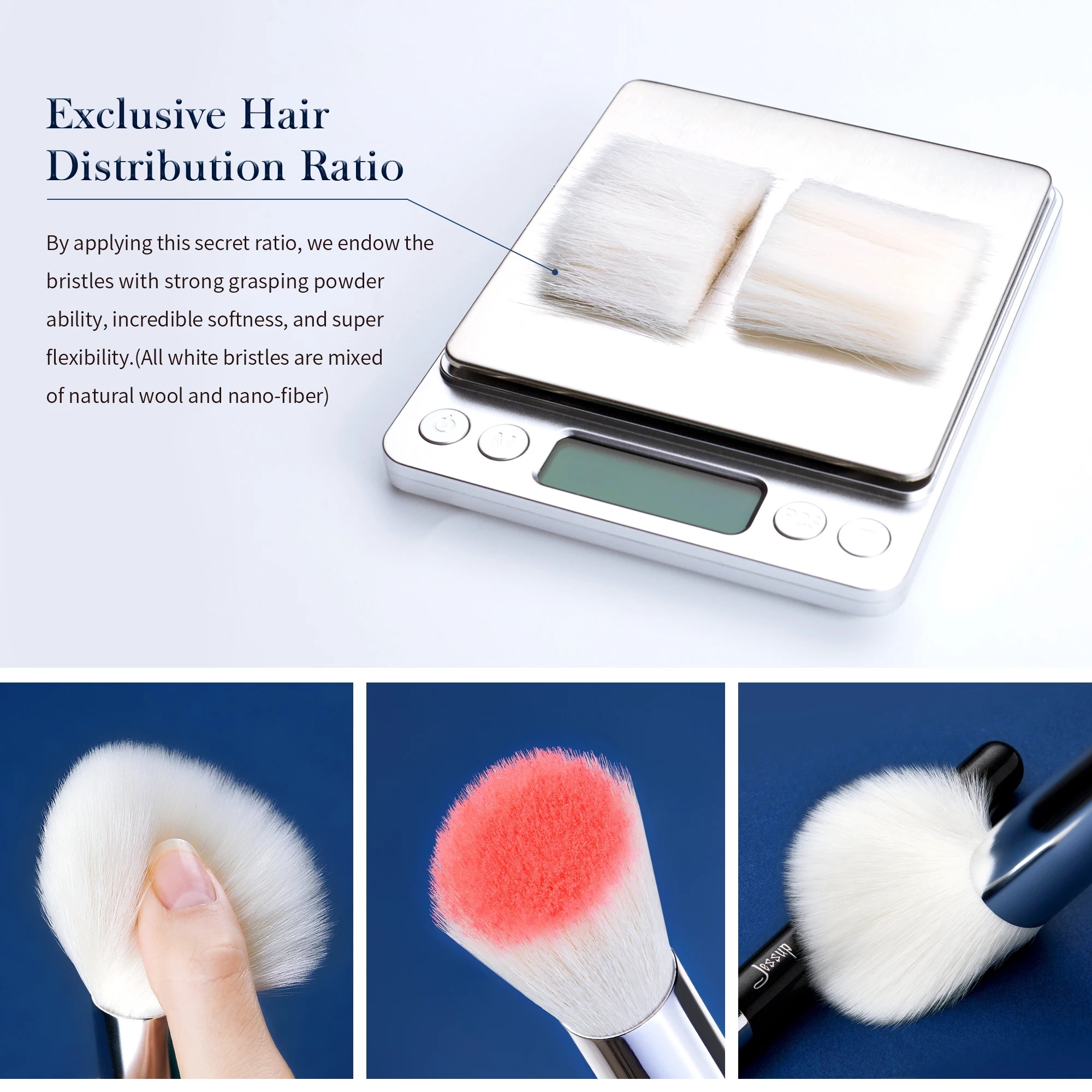 ジェサップメイクブラシセットファンデーションメイクアップブラシ輪郭ブレンダーアイシャドウブラッシュ25個ヤギ合成T175 ジェサップメイクブラシセットファンデーションメイクアップブラシ輪郭ブレンダーアイシャドウブラッシュ25個ヤギ合成T175