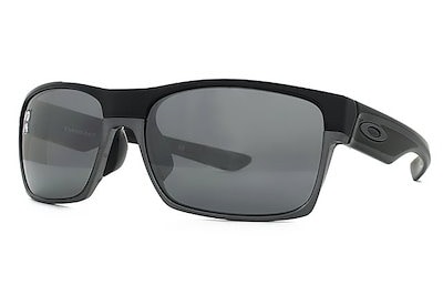 OAKEY TOOFACE OO9256ー13サングラス TwoFace™ (Low Bridge Fit) Dark Grey Lenses, Matte Black