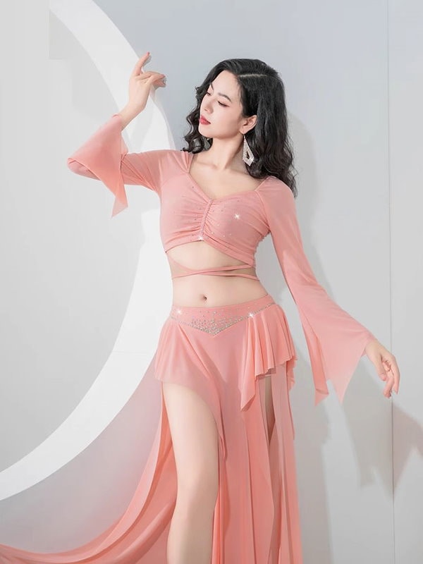 Qoo10] ベリーダンス衣装 セット衣装 スパンコー