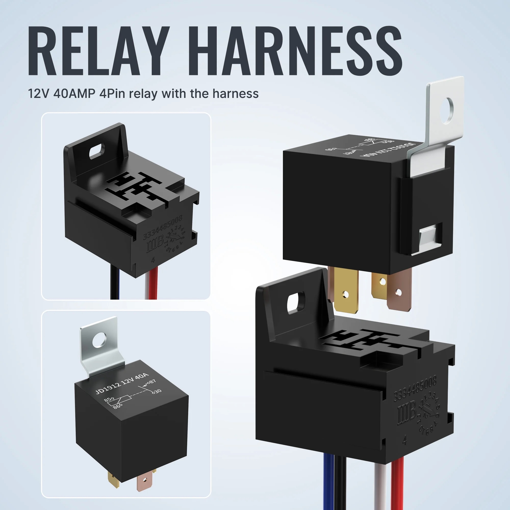 Daiertek-イグニッションスイッチ,12V,スタートストップ点火,LEDトグルスイッチパネル,トラック用カーボンパネル